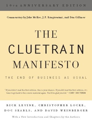 cover image of The Cluetrain Manifesto (10th Anniversary Edition)